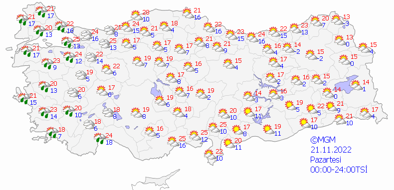 Meteorolojiden 37 ile sarı kodlu uyarı: Kuvvetli rüzgar ve fırtına bekleniyor 10