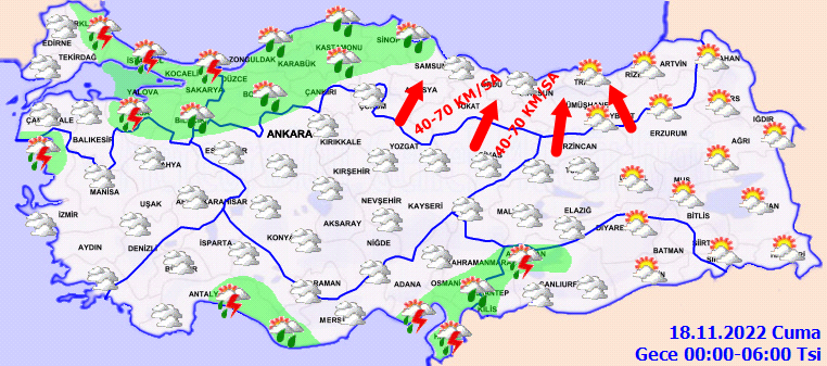 Dışarı çıkacaklar dikkat! Meteoroloji uyardı 3
