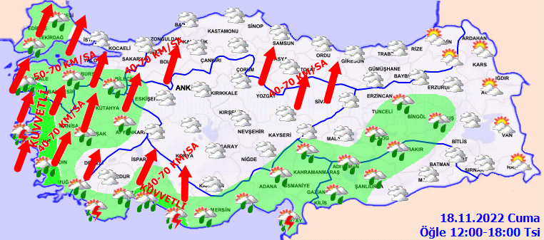 Dışarı çıkacaklar dikkat! Meteoroloji uyardı 5