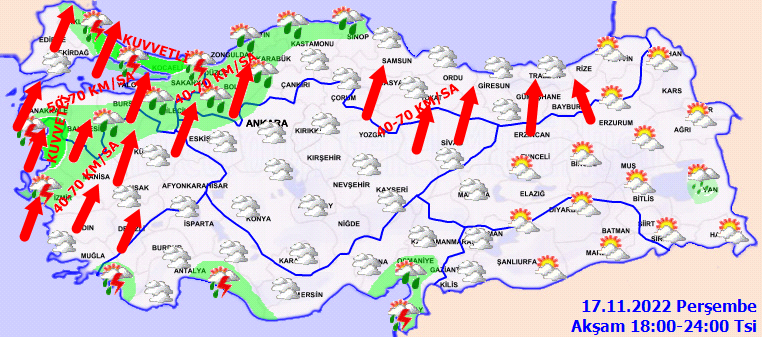 Dışarı çıkacaklar dikkat! Meteoroloji uyardı 6