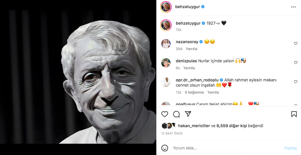 Vefatının üzerinden 9 yıl geçti... Ünlülerden Nejat Uygur paylaşımları 5