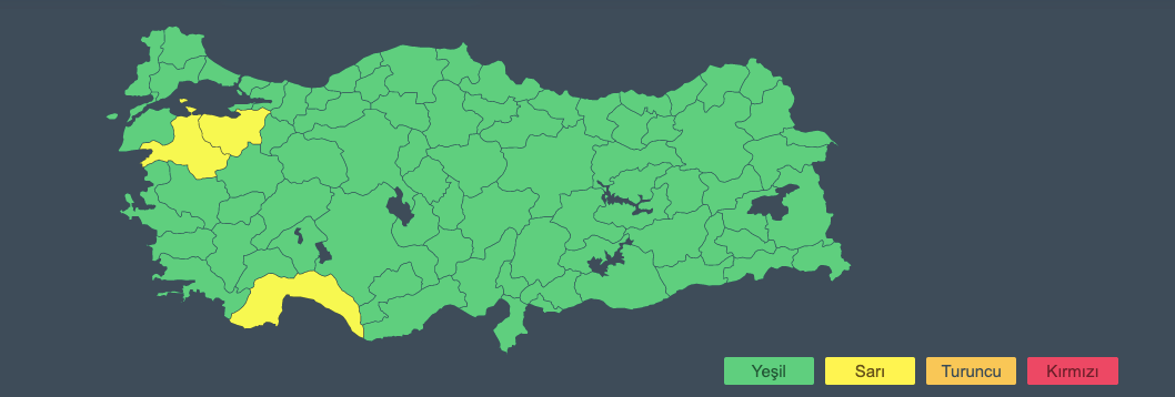 Meteoroloji'den kuvvetli yağış ve lodos uyarısı! Gün boyu başınız ağrıyabilir... 2