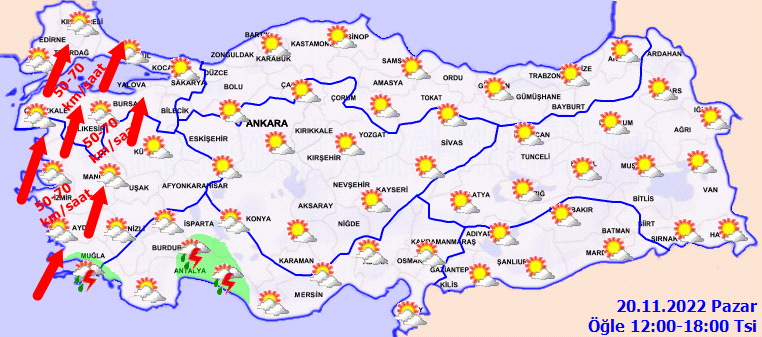 Meteorolojiden kritik uyarı: O bölgelerde kuvvetli rüzgar bekleniyor 3