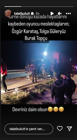 Tolga Güleryüz, Burak Topçu ve Özgür Karataş'ın hayatını kaybettiği Amasya'daki korkunç kazanın ardından ünlü isimlerden taziye mesajları 17