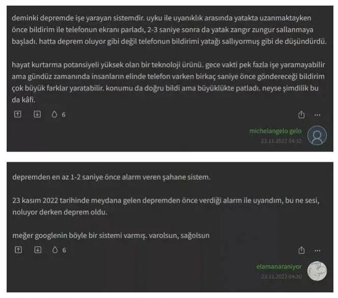 Düzce depremi sonrası sosyal medya bunu konuşuyor! Android kullanıcılarına uyarı gitti! İşte Android deprem uyarı sistemi... 4