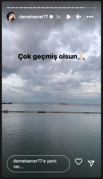 Ünlülerden Düzce deprem paylaşımları 27