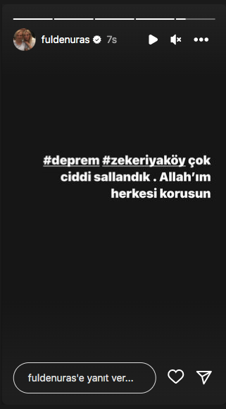 Ünlülerden Düzce deprem paylaşımları 28