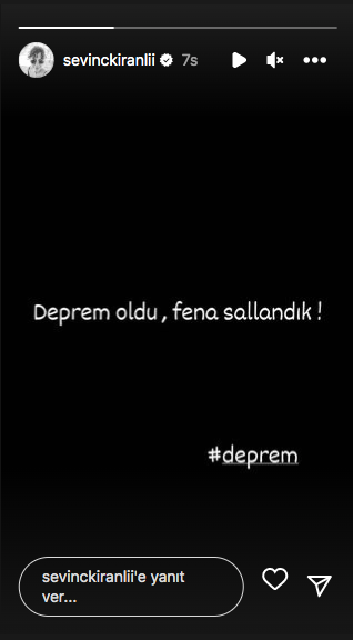 Ünlülerden Düzce deprem paylaşımları 12