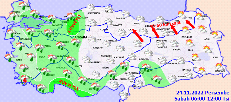 Meteoroloji uyardı: O illerde kuvvetli yağış bekleniyor! 2