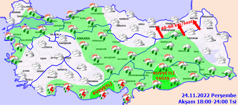 Meteoroloji uyardı: O illerde kuvvetli yağış bekleniyor! 4