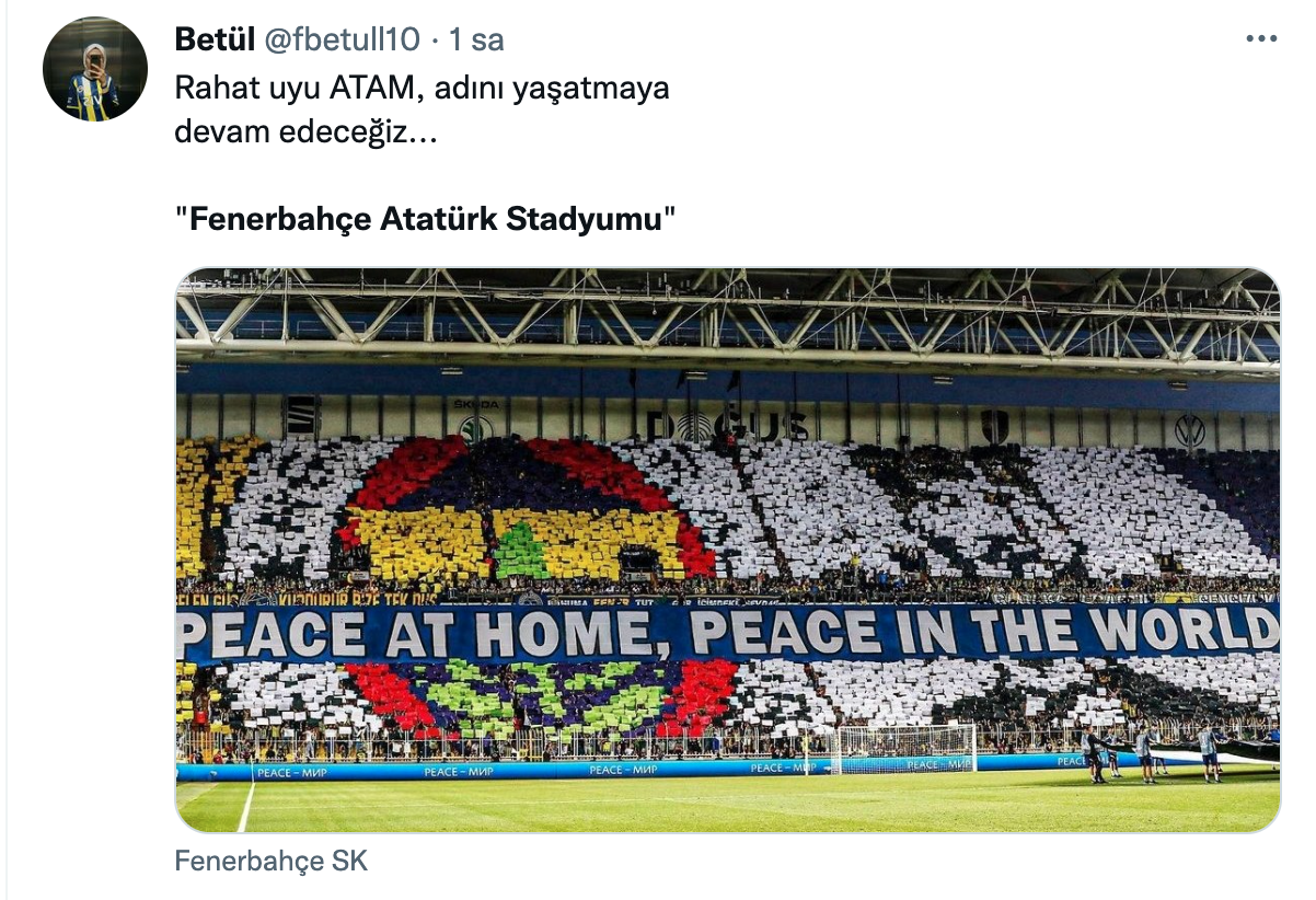 Fenerbahçe stadyumunun adının değiştirilmesine tepkiler çığ gibi! 11