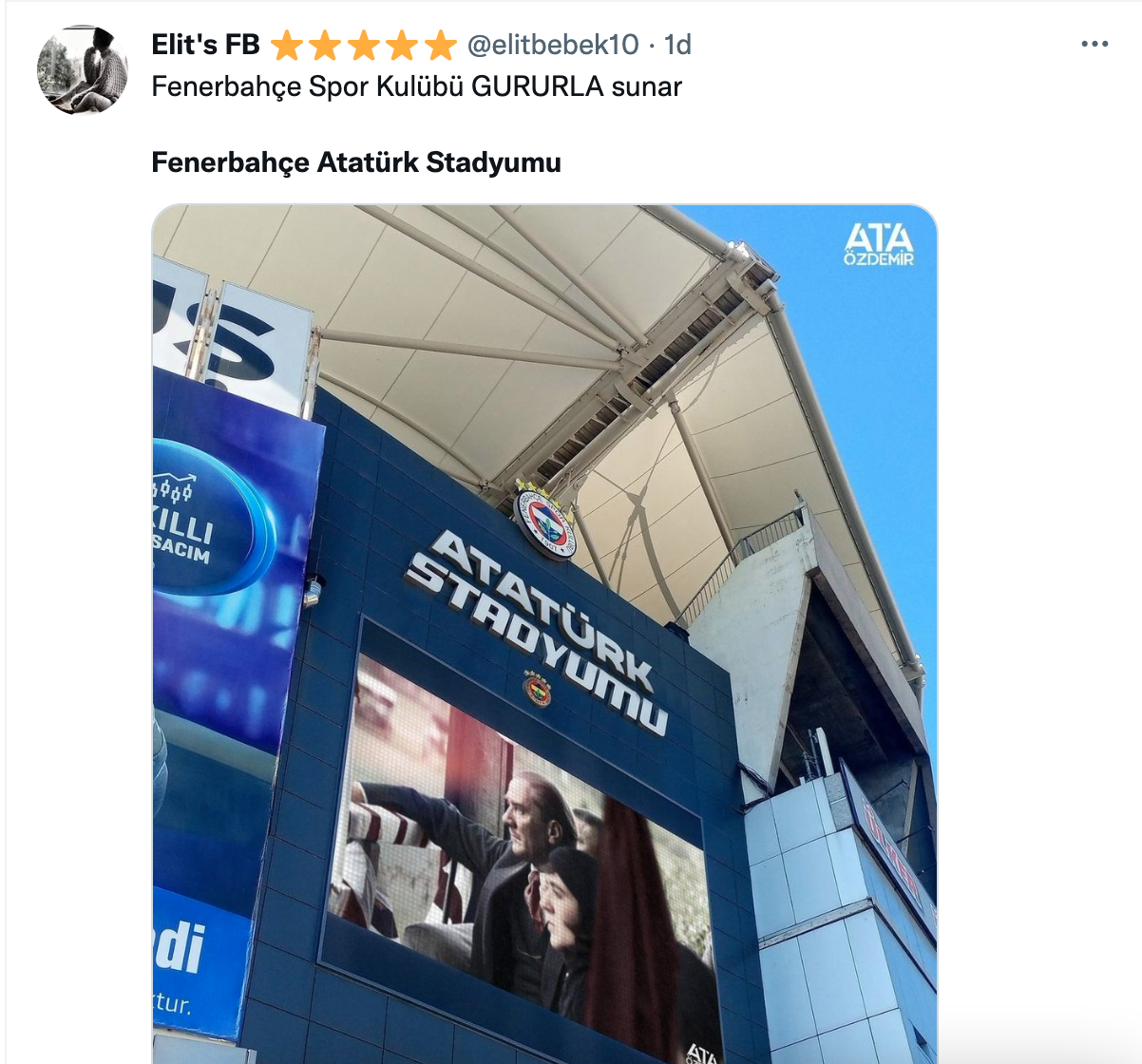 Fenerbahçe stadyumunun adının değiştirilmesine tepkiler çığ gibi! 6