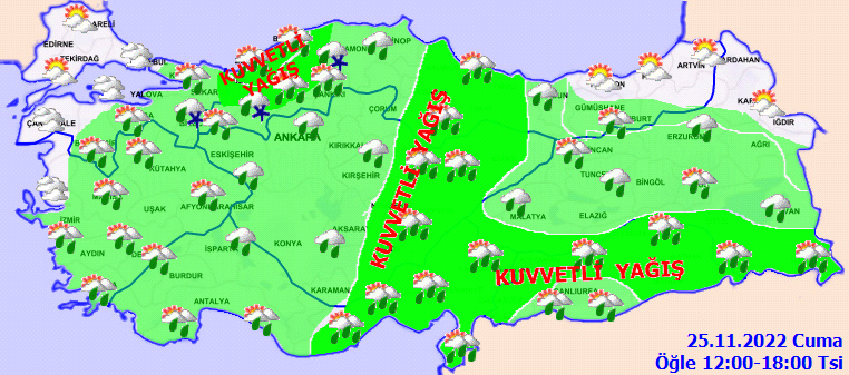 Meteorolojiden 31 ile sarı 1 ile turuncu kodlu uyarı! Yağışlar çok kuvvetli geliyor 4