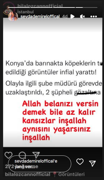 Konya'daki vahşet görüntüleri sosyal medyayı ayağa kaldırdı! Ünlü isimlerden tepki üstüne tepki yağdı 44