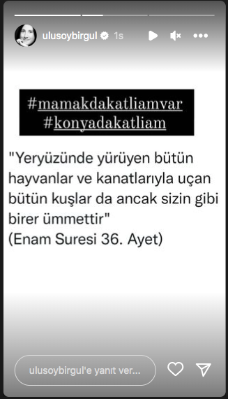 Konya'daki vahşet görüntüleri sosyal medyayı ayağa kaldırdı! Ünlü isimlerden tepki üstüne tepki yağdı 39
