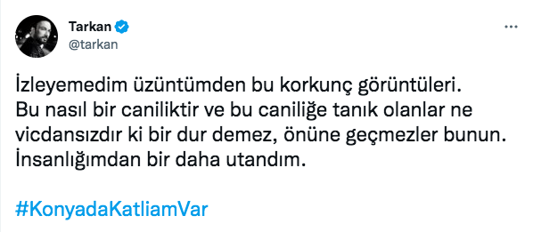 Konya'daki vahşet görüntüleri sosyal medyayı ayağa kaldırdı! Ünlü isimlerden tepki üstüne tepki yağdı 11