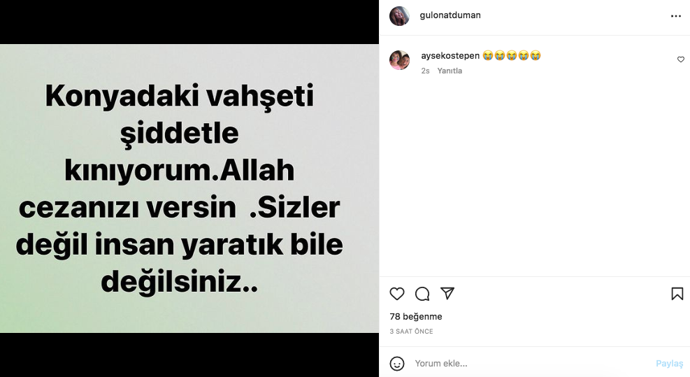 Konya'daki vahşet görüntüleri sosyal medyayı ayağa kaldırdı! Ünlü isimlerden tepki üstüne tepki yağdı 47