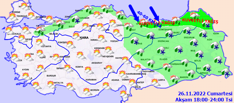 Meteorolojiden 25 ile sarı kodlu uyarı! O illerde kar yağışı bekleniyor 4