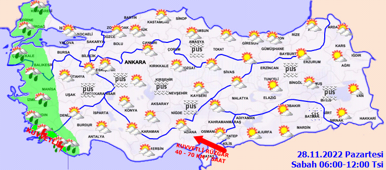 Meteorolojiden o bölgelere uyarı! Kuvvetli yağış ve fırtına bekleniyor 2