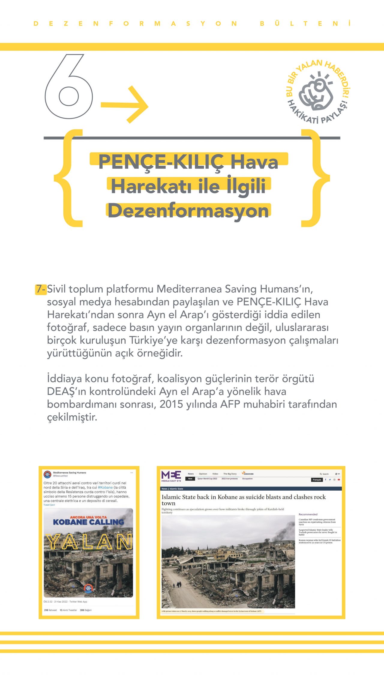 İletişim Başkanlığı yalan haberleri listeledi 7