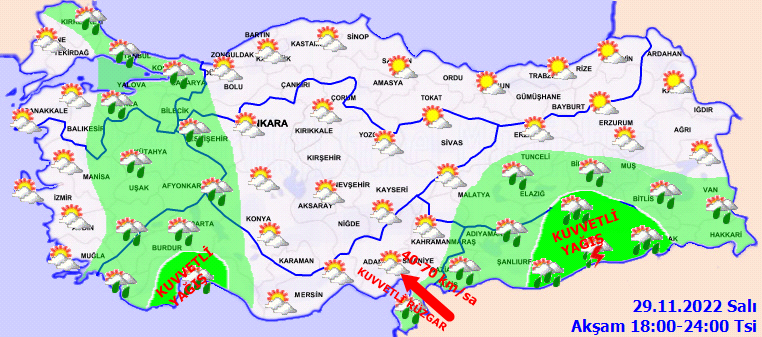 Meteorolojiden o ile turuncu kodlu uyarı! Yağmur ve kar manzaraları bir arada olacak 4
