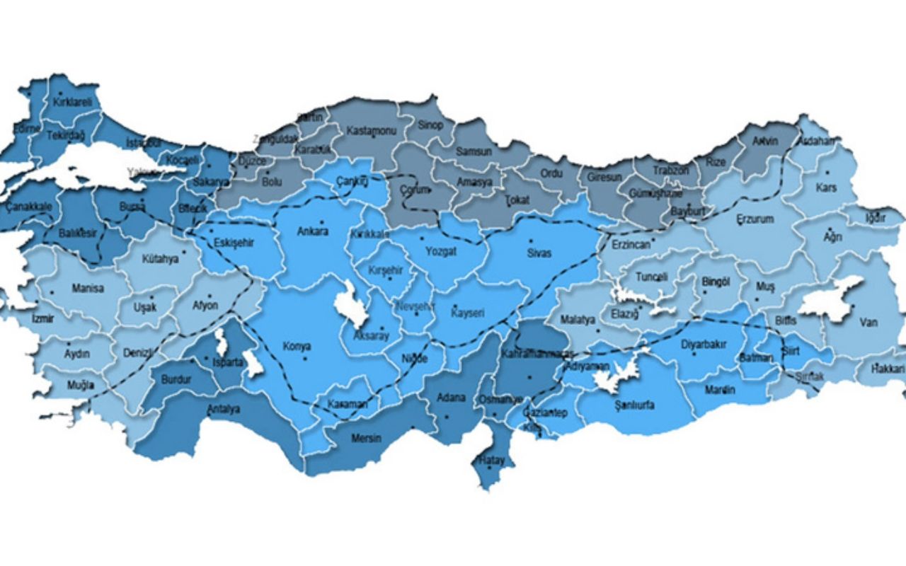 Türkiye'nin il sayısı 93'e çıkacak! İşte il olacak ilçelerin listesi 2