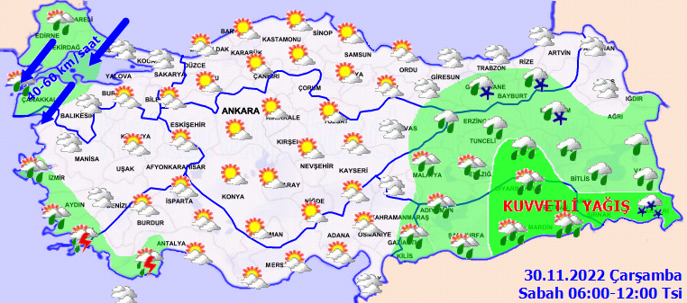 Meteoroloji uyardı: O illerde yaşayanlar kuvvetli yağışla mücadele edecek 2