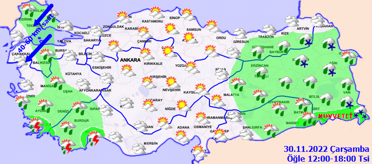 Meteoroloji uyardı: O illerde yaşayanlar kuvvetli yağışla mücadele edecek 3