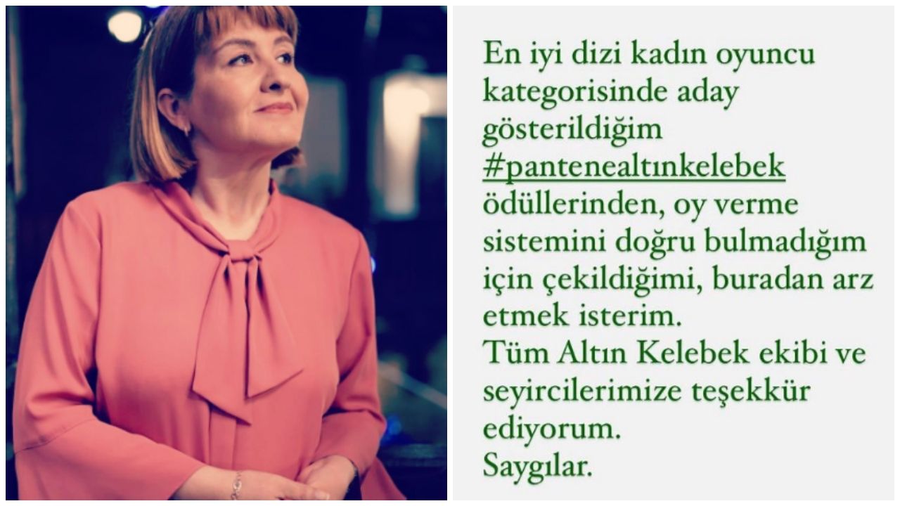 Bazı ünlü isimler ''48'inci Pantene Altın Kelebek Ödülleri'' adaylığından çekildiklerini duyurdular 9