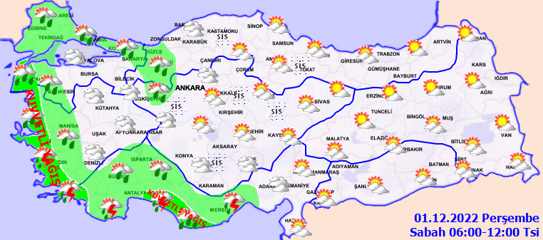 Meteorolojiden 4 ile sarı kodlu uyarı! Kuvvetli yağış bekleniyor 2