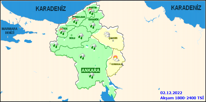 Meteoroloji Ankaralıları saat vererek uyardı: Yağış etkili olacak 2