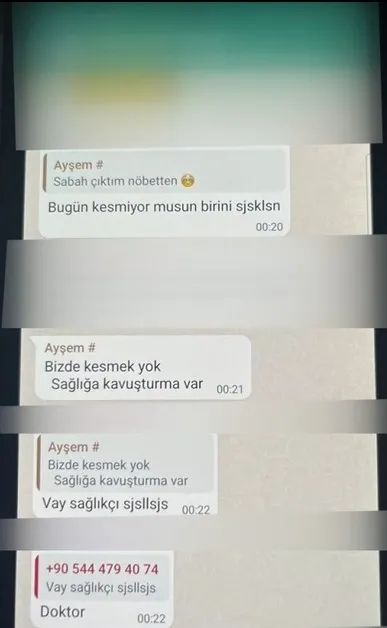 Sahte doktor Ayşe Özkiraz'ın ses kaydı ve yazışmaları ortaya çıktı! 'Bugün kesmiyor musun birini' 2