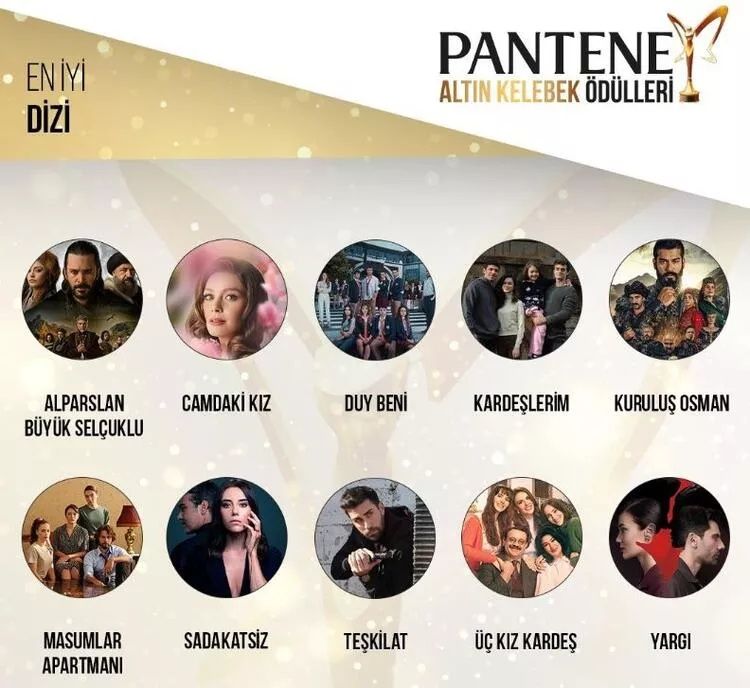48'inci Pantene Altın Kelebek Ödülleri Kazanan İsimleri Listeledik 13