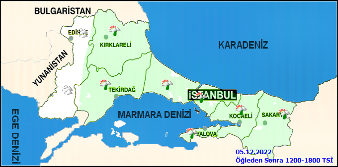 Meteoroloji İstanbulluları saat vererek uyardı: Yağışlara dikkat! 2