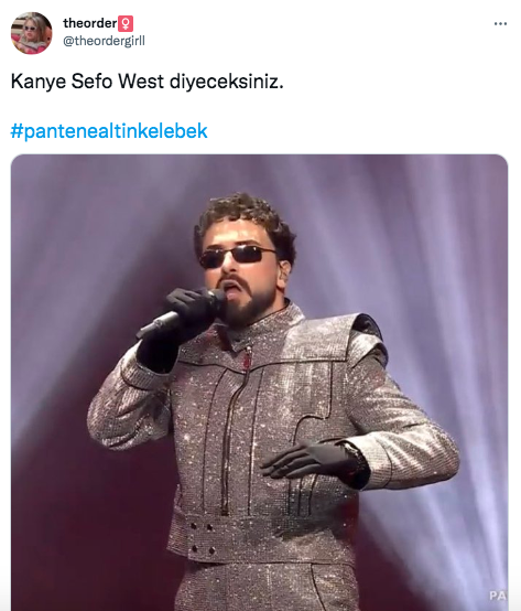 Sefo'nun Altın Kelebek kostümü dalga konusu oldu! ''İyi Aile Robotu dizisindeki Babür'e benzemiş'' 10