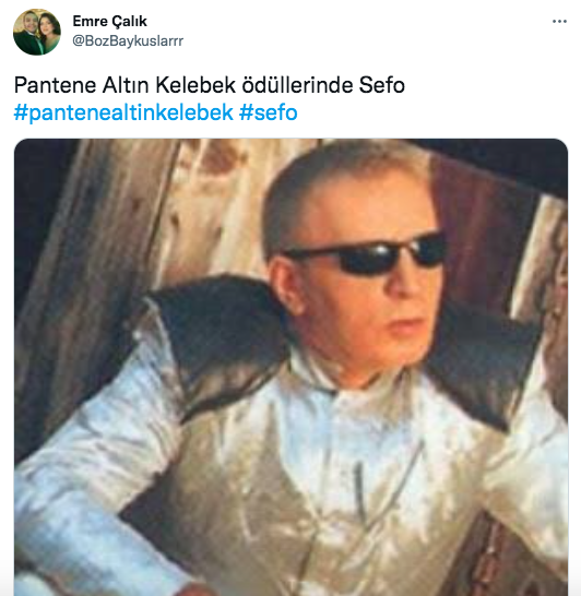 Sefo'nun Altın Kelebek kostümü dalga konusu oldu! ''İyi Aile Robotu dizisindeki Babür'e benzemiş'' 8