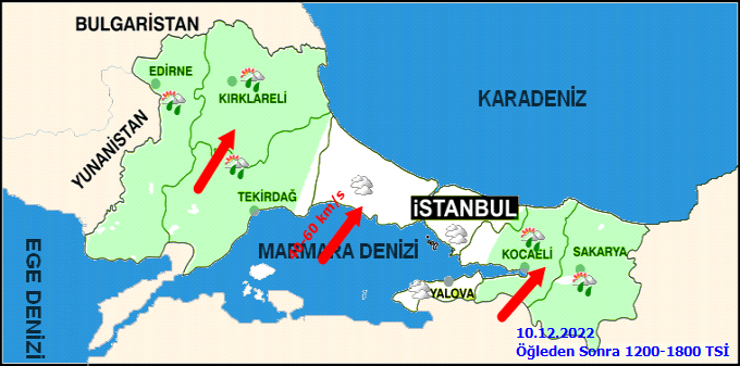 İstanbullular lodos ve yağmura dikkat! 3
