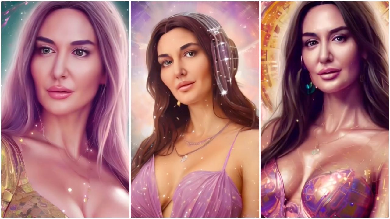 Instagram'daki 'Lensa AI' fotoğraf modasına ünlü isimler de uydu! İşte ünlülerin avatarları 64