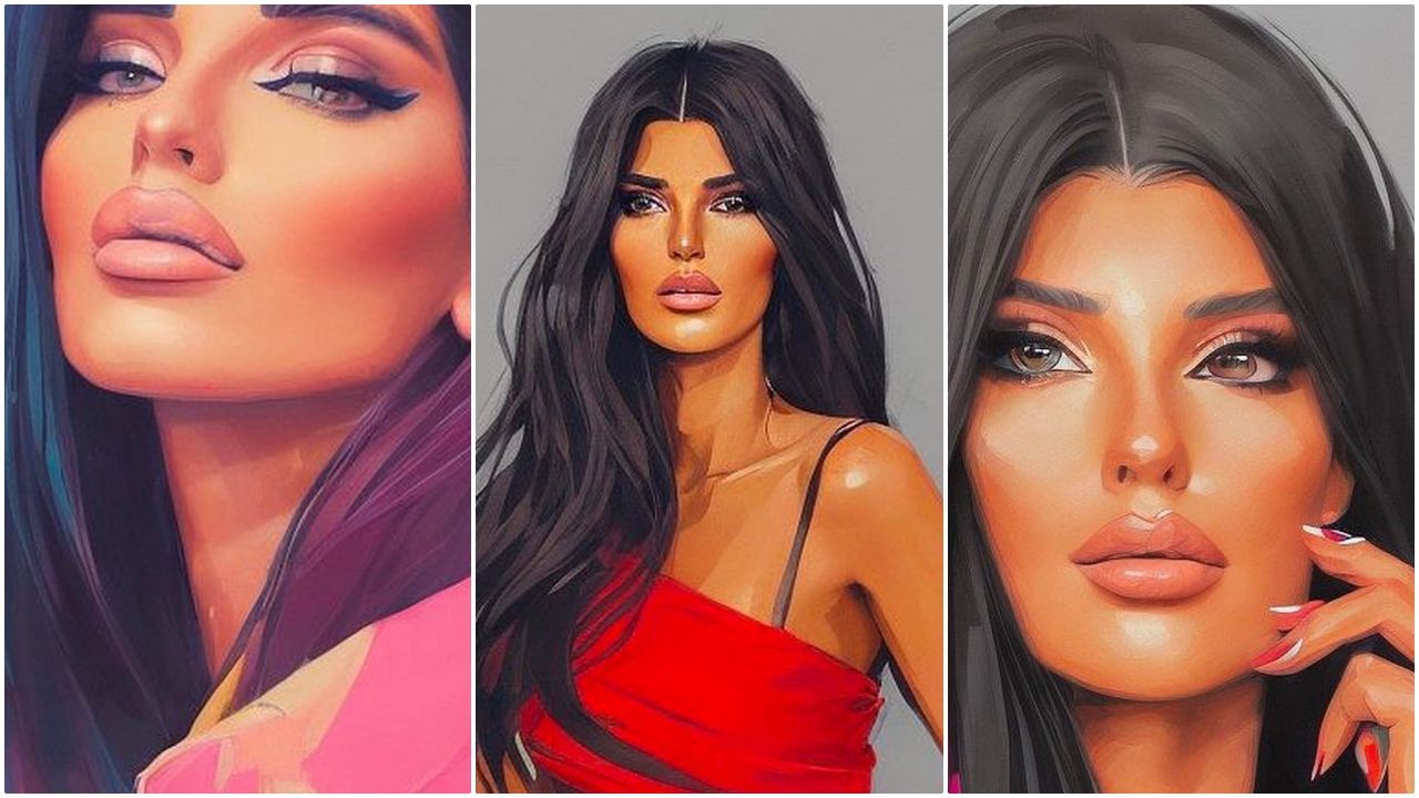 Instagram'daki 'Lensa AI' fotoğraf modasına ünlü isimler de uydu! İşte ünlülerin avatarları 14