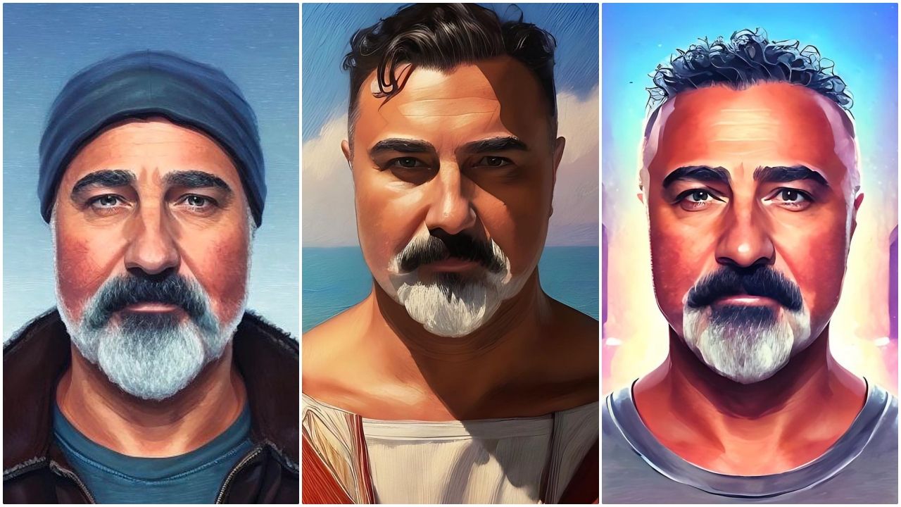 Instagram'daki 'Lensa AI' fotoğraf modasına ünlü isimler de uydu! İşte ünlülerin avatarları 33