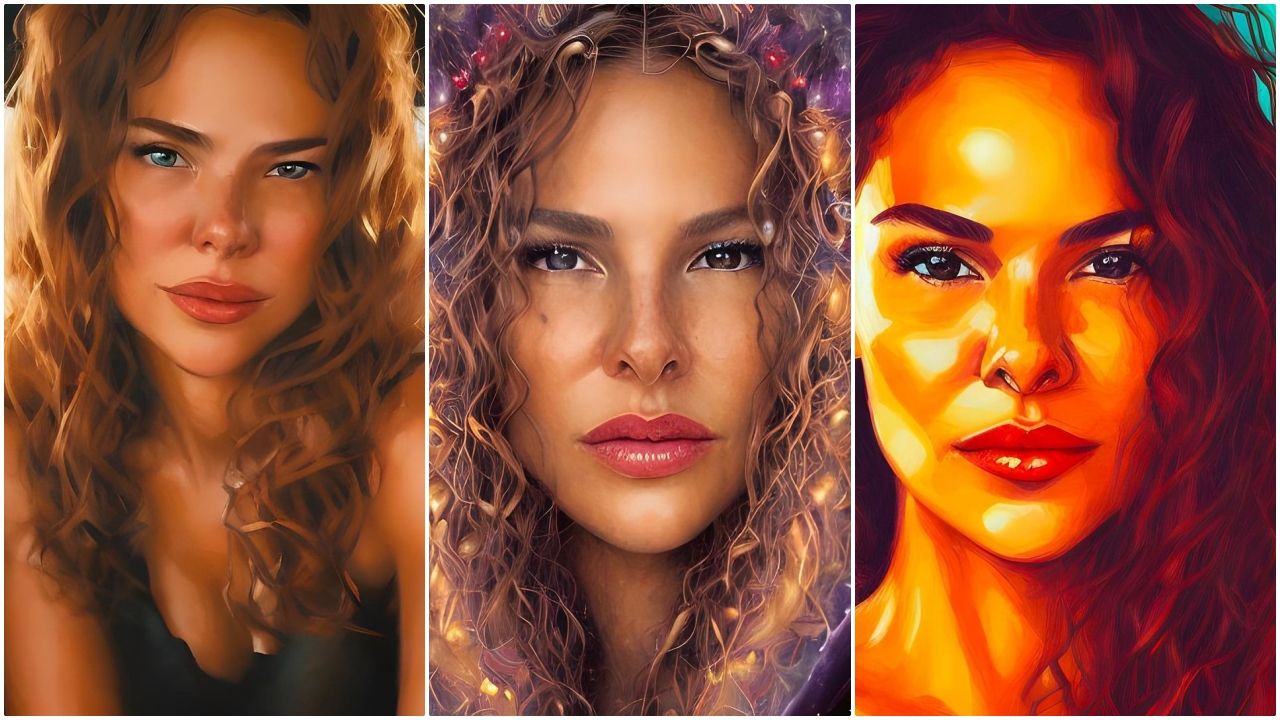 Instagram'daki 'Lensa AI' fotoğraf modasına ünlü isimler de uydu! İşte ünlülerin avatarları 45