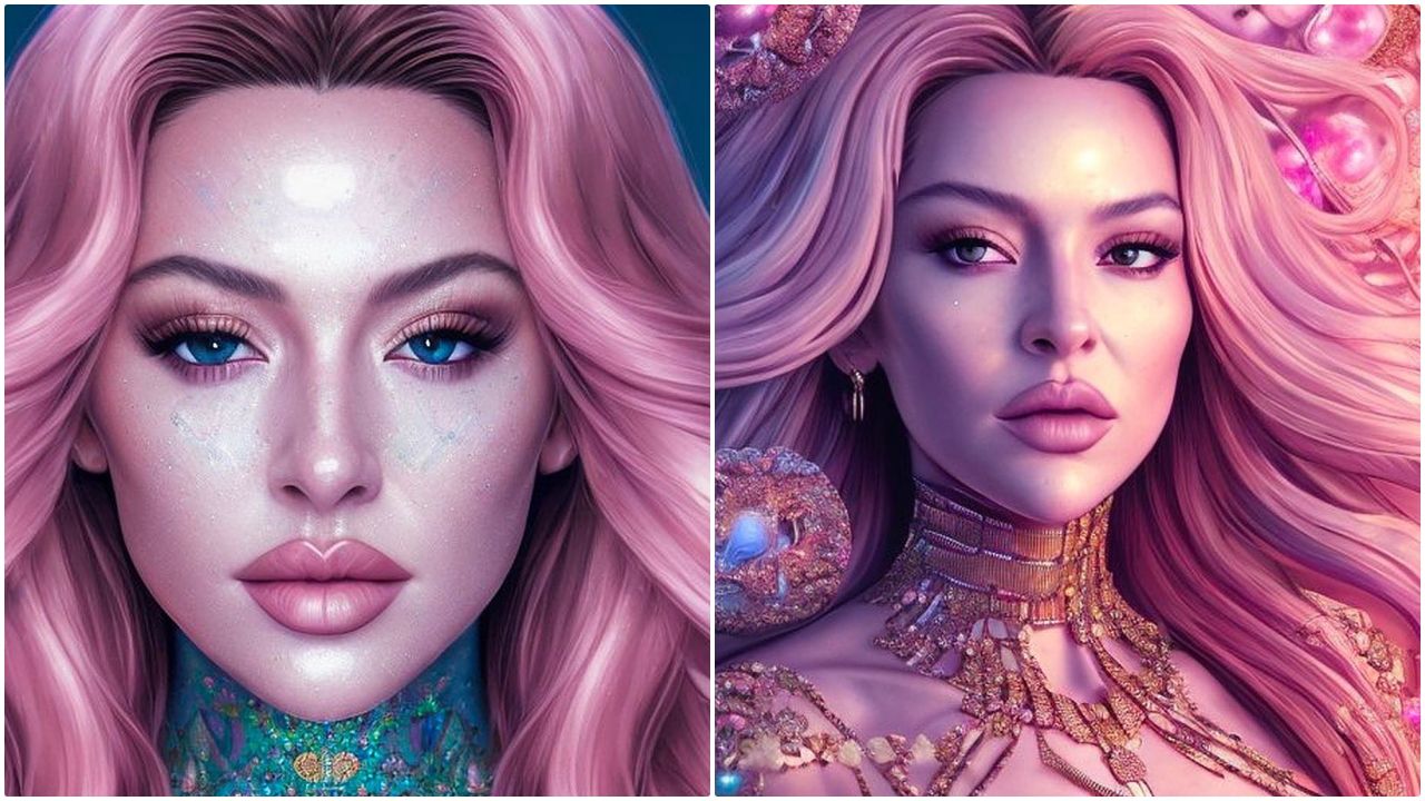 Instagram'daki 'Lensa AI' fotoğraf modasına ünlü isimler de uydu! İşte ünlülerin avatarları 17