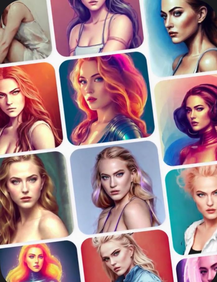 Instagram'daki 'Lensa AI' fotoğraf modasına ünlü isimler de uydu! İşte ünlülerin avatarları 69