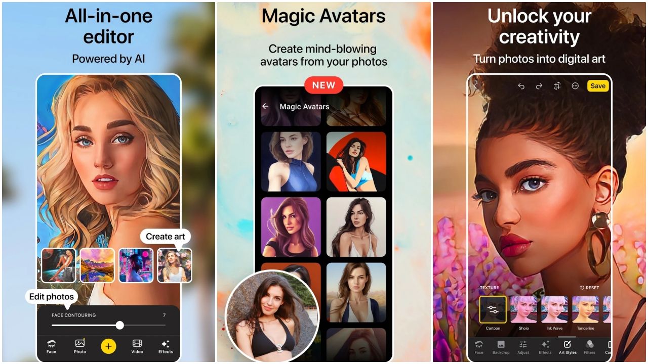 Instagram'daki 'Lensa AI' fotoğraf modasına ünlü isimler de uydu! İşte ünlülerin avatarları 1