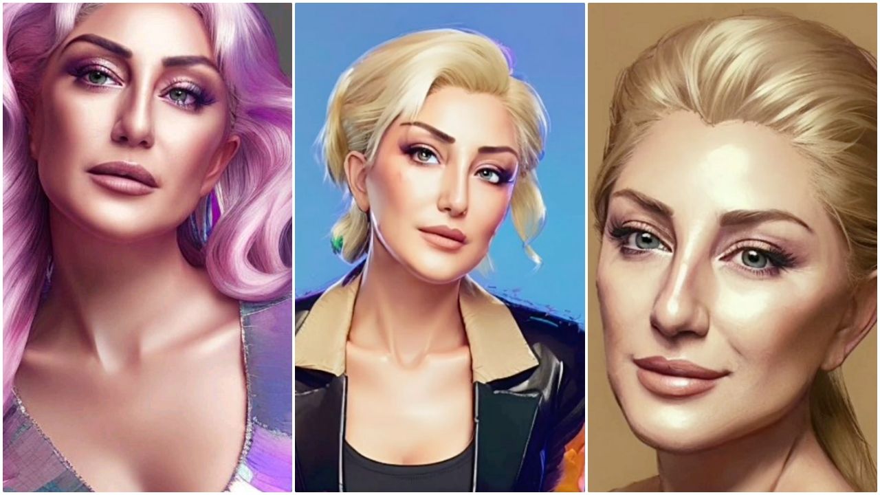 Instagram'daki 'Lensa AI' fotoğraf modasına ünlü isimler de uydu! İşte ünlülerin avatarları 44