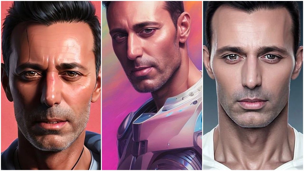 Instagram'daki 'Lensa AI' fotoğraf modasına ünlü isimler de uydu! İşte ünlülerin avatarları 24