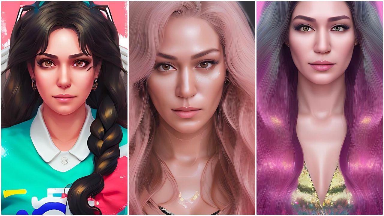 Instagram'daki 'Lensa AI' fotoğraf modasına ünlü isimler de uydu! İşte ünlülerin avatarları 16
