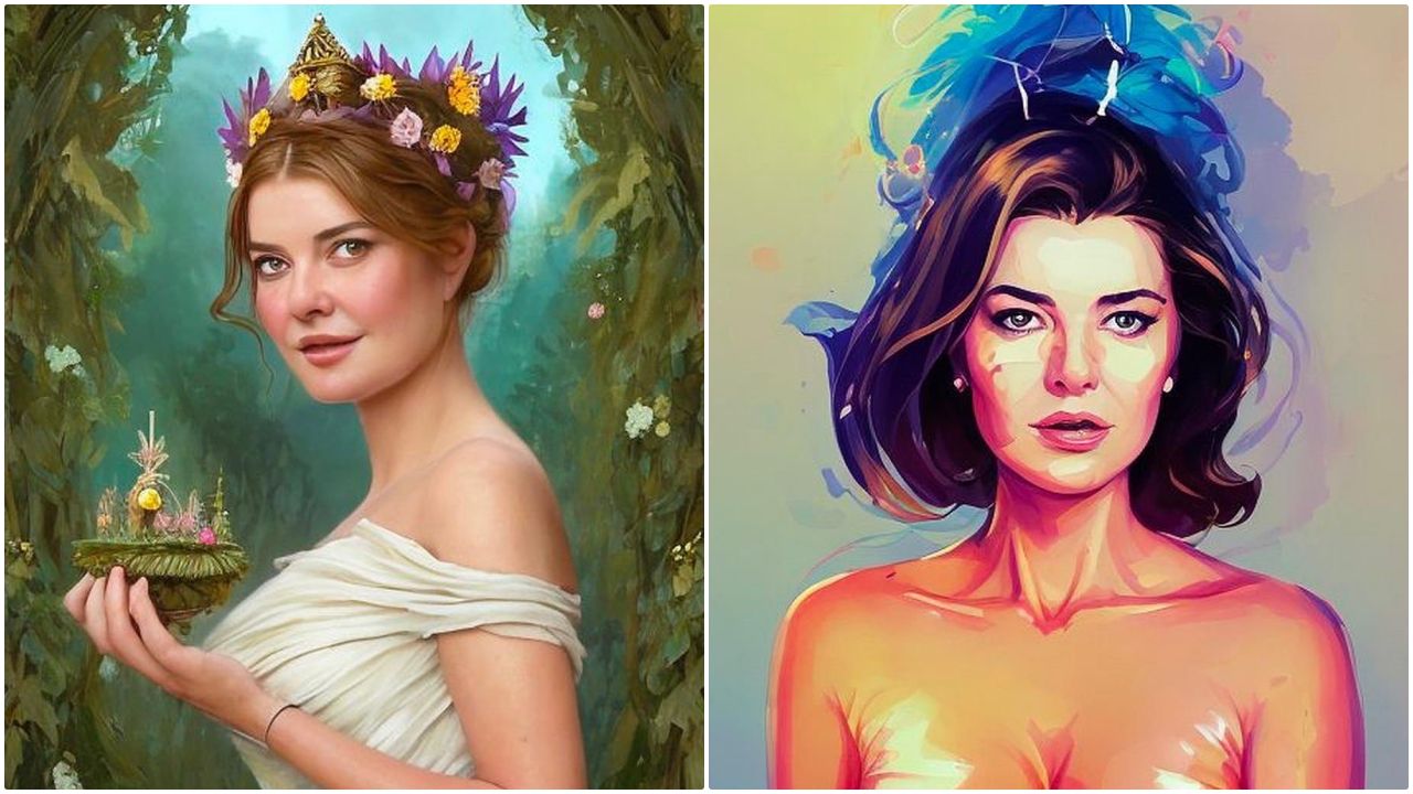 Instagram'daki 'Lensa AI' fotoğraf modasına ünlü isimler de uydu! İşte ünlülerin avatarları 67