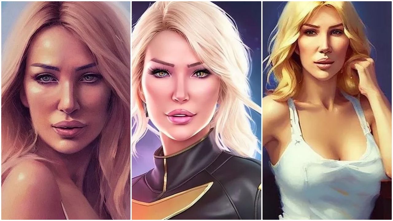 Instagram'daki 'Lensa AI' fotoğraf modasına ünlü isimler de uydu! İşte ünlülerin avatarları 25