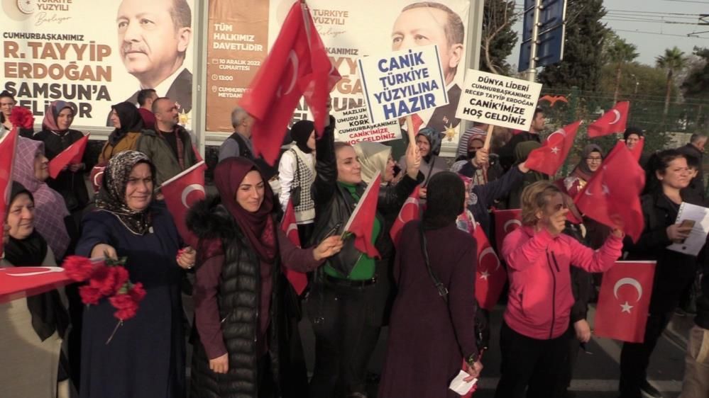 Canik’te Cumhurbaşkanı Erdoğan’a sevgi seli 3